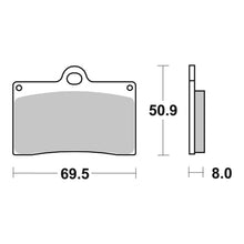 Load image into Gallery viewer, Brembo Prime Brake Pad Sinter Front 07BB15SA