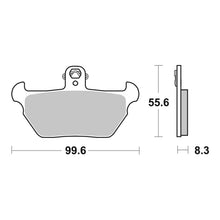 Load image into Gallery viewer, Brembo Prime Brake Pad Sinter Front 07BB22SA