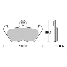 Load image into Gallery viewer, Brembo Prime Brake Pad Sinter Front 07BB24SA