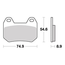Load image into Gallery viewer, Brembo Prime Brake Pad Carbon Ceramic Rear 07BB2507