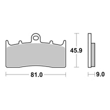 Load image into Gallery viewer, Brembo Prime Brake Pad Sinter Front 07GR62SA