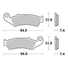 Load image into Gallery viewer, Brembo Prime Brake Pad Carbon Ceramic Front 07HO25TT