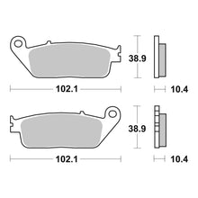 Load image into Gallery viewer, Brembo Prime Brake Pad Sinter Rear 07HO34SP