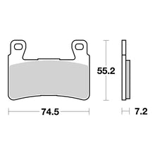 Load image into Gallery viewer, Brembo Prime Brake Pad Sinter Front 07HO45SA