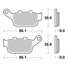 Load image into Gallery viewer, Brembo Prime Brake Pad Sinter Rear 07HO53SP