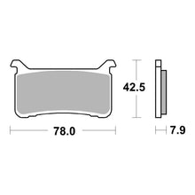 Load image into Gallery viewer, Brembo Prime Brake Pad Sinter Front 07HO63SA