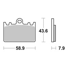 Load image into Gallery viewer, Brembo Prime Brake Pad Sinter Front 07KA14SA