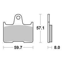 Load image into Gallery viewer, Brembo Prime Brake Pad Sinter Rear 07KA21SP