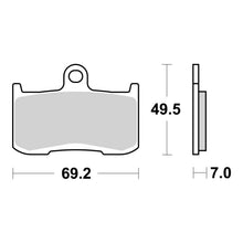 Load image into Gallery viewer, Brembo Prime Brake Pad Sinter Front 07KA23SA