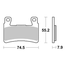Load image into Gallery viewer, Brembo Prime Brake Pad Sinter Front 07KA29SA