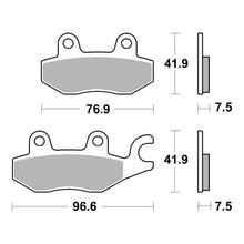 Load image into Gallery viewer, Brembo Prime Brake Pad Sinter Front 07KA31SA