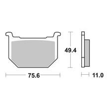Load image into Gallery viewer, Brembo Prime Brake Pad Carbon Ceramic Front 07SU0312