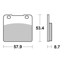 Load image into Gallery viewer, Brembo Prime Brake Pad Sinter Front 07SU06SA