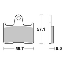 Load image into Gallery viewer, Brembo Prime Brake Pad Sinter Rear 07SU25SP