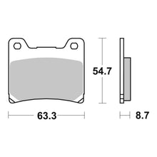 Load image into Gallery viewer, Brembo Prime Brake Pad Sinter Rear 07YA11SP