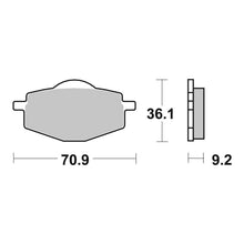 Load image into Gallery viewer, Brembo Prime Brake Pad Sinter Front 07YA14SD
