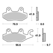 Load image into Gallery viewer, Brembo Prime Brake Pad Sinter Rear 07YA20SP