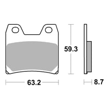 Load image into Gallery viewer, Brembo Prime Brake Pad Sinter Rear 07YA40SP