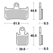 Load image into Gallery viewer, Brembo Prime Brake Pad Sinter Front 07YA46SA