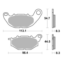 Load image into Gallery viewer, Brembo Prime Brake Pad Sinter Front 07YA52SA