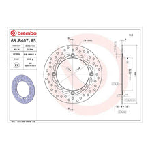 Load image into Gallery viewer, Brembo Prime Brake Disc Serie Oro Front 68B407A5