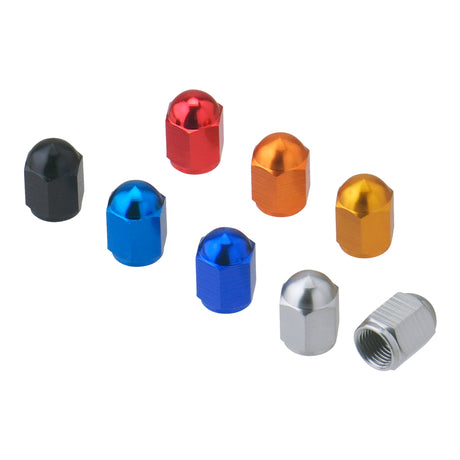 DRC Aluminium Valve Caps (2 Pack) - Orange