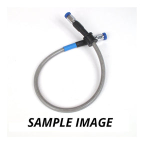 Whites Premade Brake Line - 200mm - (Chrome)