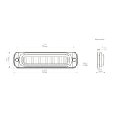 Denali B6 Dual LED Brake Light Kit with Plate Mount