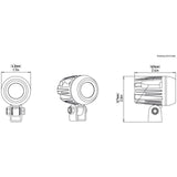 Denali DM LED Light Kit - DataDim™ Technology - Pair