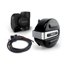 Load image into Gallery viewer, Soundbomb V-Twin Air Horn with Cover and Harness - Chrome