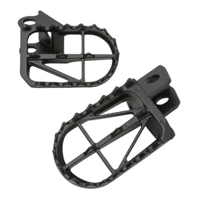 Zeta Wide Chromoly Ultra-Wide Foot Pegs - Honda CRF250R / CRF450R ('02-) / CRF15