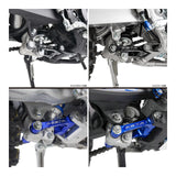 Zeta RSL Lowering Link -25mm- Yamaha WR250F '07-'14, WR450F '07-'15 - Blue