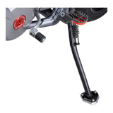 Zeta Side Stand Extender - Black / Silver - Suzuki DR-Z400S / DR-Z400SM ('00-)