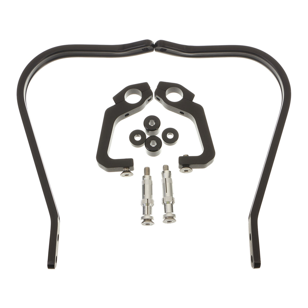 Zeta Adventure Armour Handguards for 22.2mm Handlebars - Black