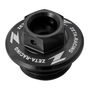 Zeta Oil Filler Plug - Honda CR / CRF, Yamaha YZ / YZF / WRF, Kawasaki KLX - Bla