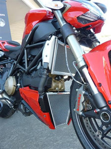 Ducati Street Fighter V-Twin Top & Bottom Radiator Guards