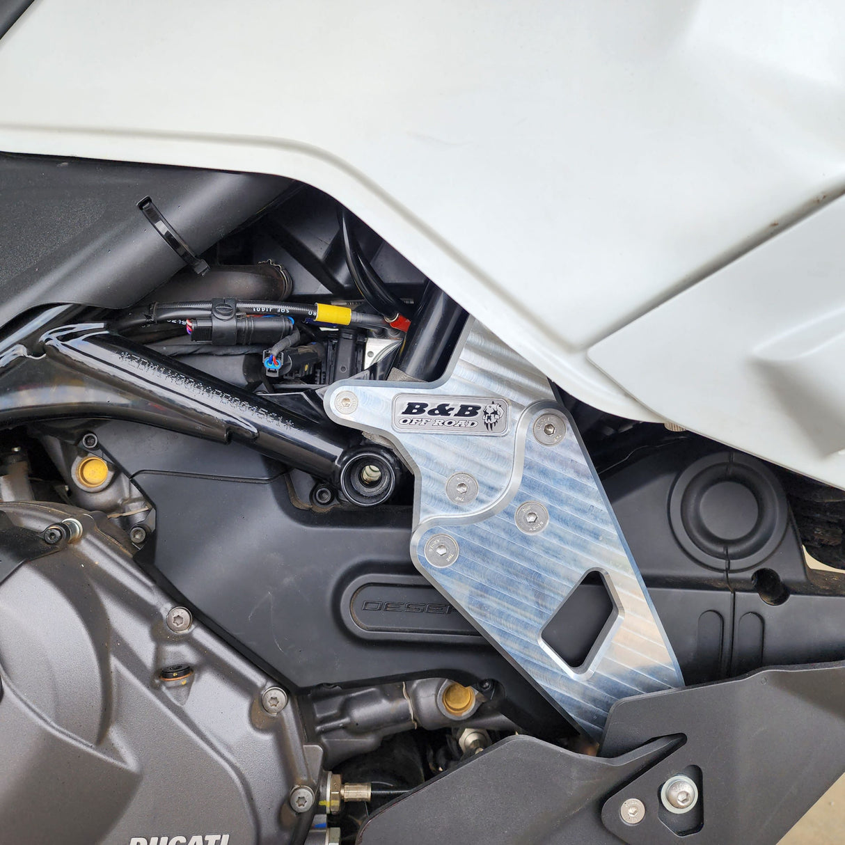 Bash Plate- Ducati Desert X 2022 – 2024 to suit Hepco and Becker