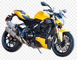 Ducati Street Fighter V-Twin Top & Bottom Radiator Guards