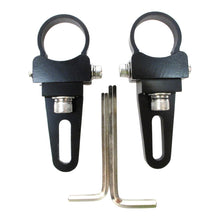 Load image into Gallery viewer, Whites LED Light Bar Tube Mount Brackets 1.25 Pair (31.75mm)
