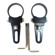 Load image into Gallery viewer, Whites LED Light Bar Tube Mount Brackets 1.75 Pair (44.45mm)