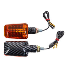 Load image into Gallery viewer, Whites Flasher Universal Rubber Short Mount Carbon (Pair)