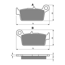 Load image into Gallery viewer, GOLDfren Brake Pads GF003 - S3
