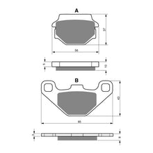 Load image into Gallery viewer, GOLDfren Brake Pads Off-Road Racing GF005 - K5 (PR75 / PR329)
