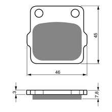 Load image into Gallery viewer, GOLDfren Brake Pads Off-Road Racing GF007 - K5 (PR24)