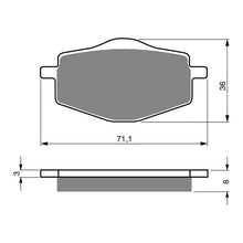 Load image into Gallery viewer, GOLDfren Brake Pads Sintered Sports GF018 - S3 (PH31)