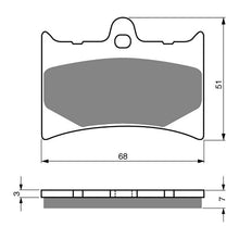 Load image into Gallery viewer, GOLDfren Brake Pads GF019 - S3