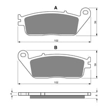 Load image into Gallery viewer, GOLDfren Brake Pads Sintered Sports GF022 - S3 (PH47)