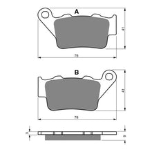 Load image into Gallery viewer, GOLDfren Brake Pads Off-Road Racing GF023 - K5 (PR166)