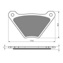 Load image into Gallery viewer, GOLDfren Brake Pads Sintered Sports GF060 - S3 (PH70)