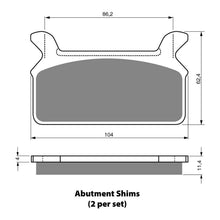 Load image into Gallery viewer, GOLDfren Brake Pads Sintered Sports GF063 - S3 (PH157)